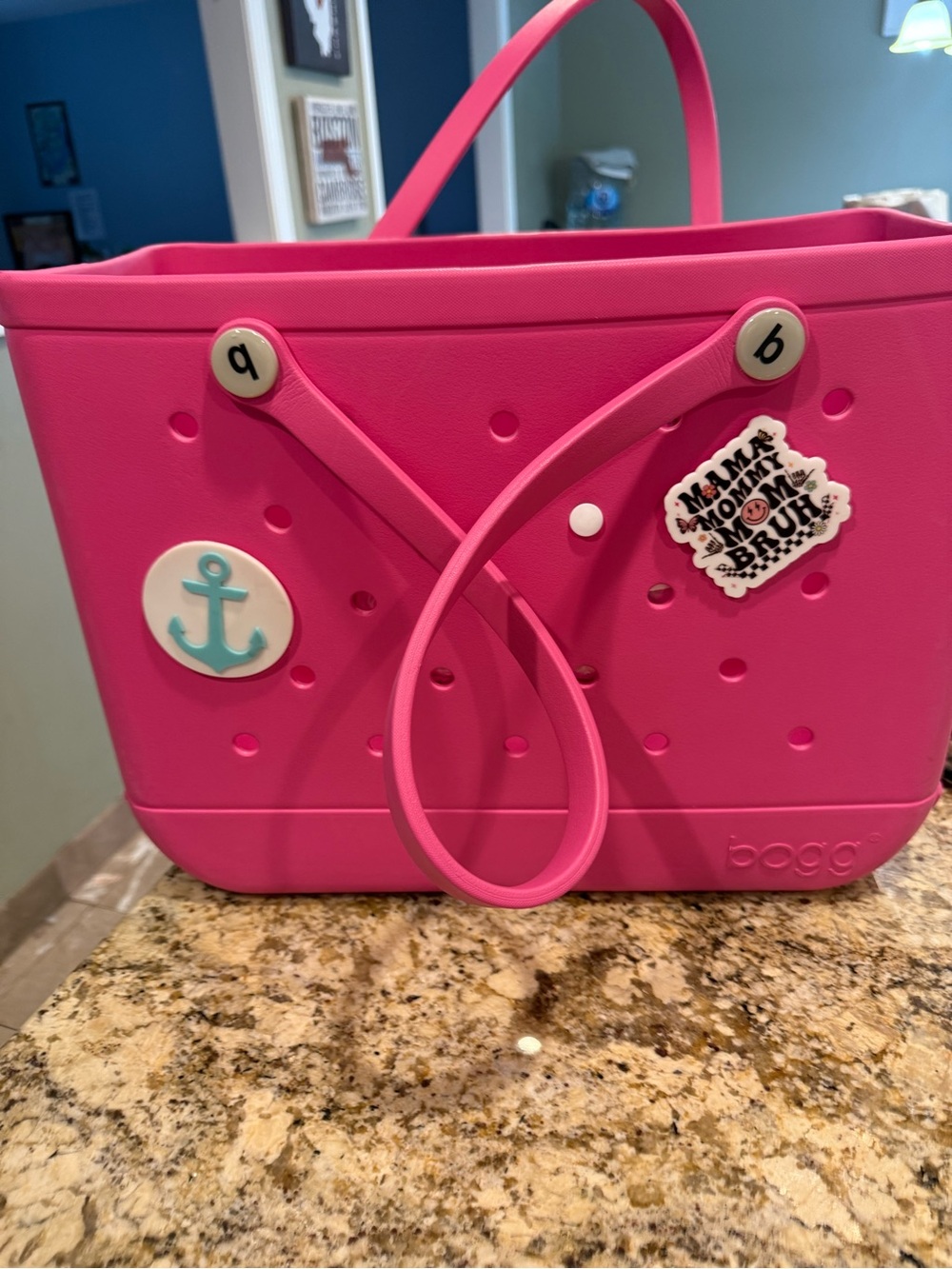 BOGG BAG Shoulder Tote - Bright Pink